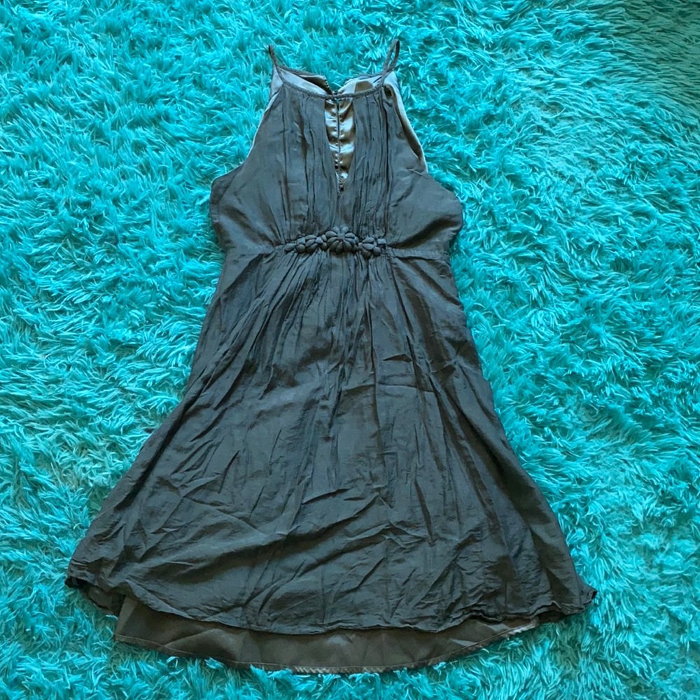 Green summer dress